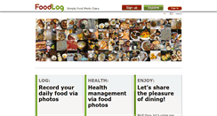 Desktop Screenshot of foodlog.jp